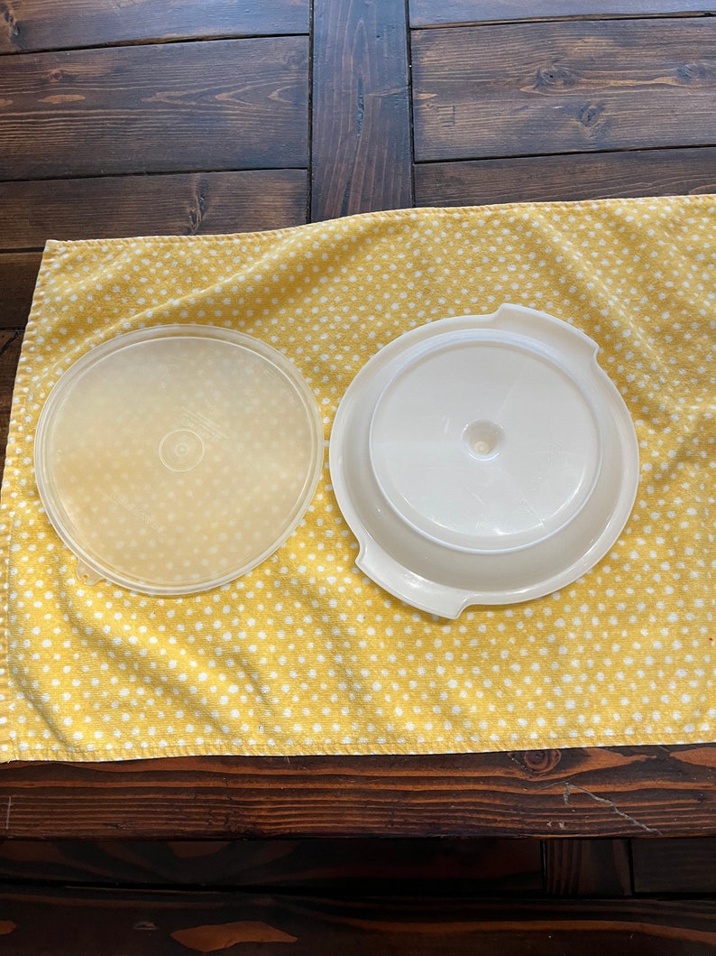 Vintage Tupperware Relish Tray Divided 3 Compartment Serving Etsy