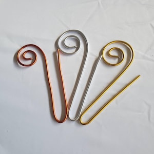 Hanging pots wands only, silver, gold or copper color without attachments. I have another listing with the attachments.