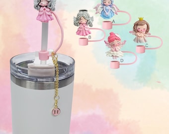 Adorno para pajita, accesorios para vasos, tapa para pajita, cubiertas para pajita, dije para pajita, adorno para bebida, tapa para pajita, dije para botella de agua, cubierta para pajita