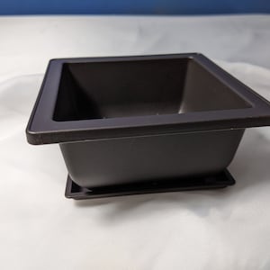 Bonsai Training Pots 4.7 Inch Square Plastic Bonsai. Shipping for each additional 0.95. Training Pots with Deep Humidity Trays