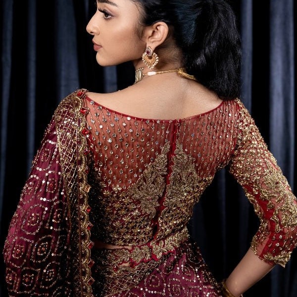 Indischer Bollywood Saree für Frauen | Bereit zum Tragen indische Hochzeit Party Wear Saree | Geschenk für sie | Pailletten Arbeit Saree mit genähter Bluse | Hochzeit