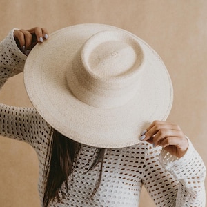 Wide brim sun hat for women | Premium straw hat wide brimmed | Large sun hat