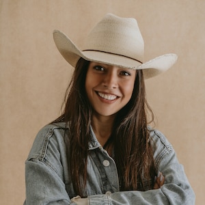 Mexican Cowboy Hat | Summer straw hats | Country Western style | Straw cowboy hats | Beach hats for women