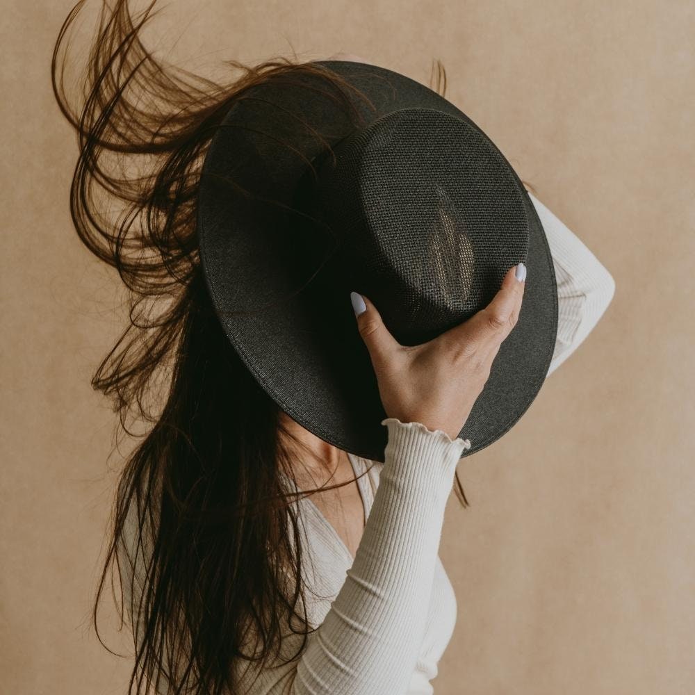 Straw Boater Hat - handmade from Mexico Boater Hat: Holbox · Handmade in México · Sandoval main image 3