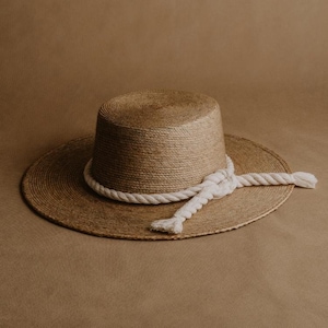 Boho boater hoed | Boho boater hoed dames | Zonnehoed dames | Zomerhoed dames