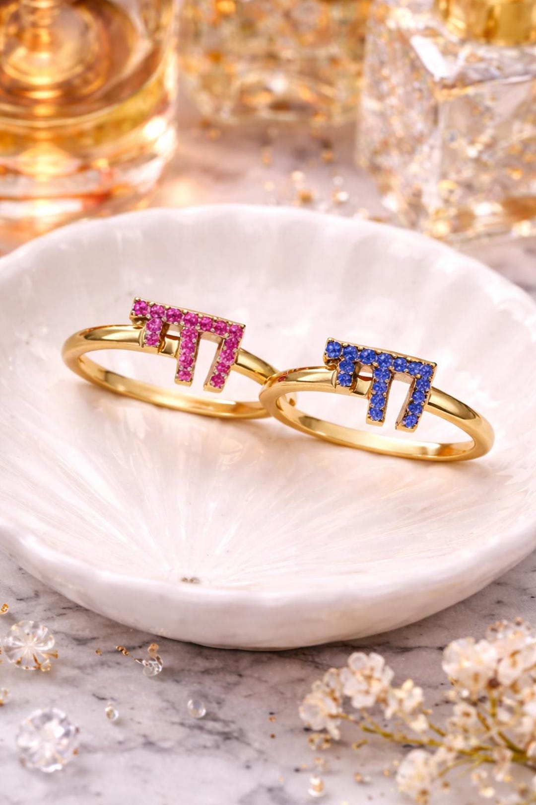 Chai Ring- Sterling Silver - Jewish Ring - Hai Ring - Jewish Jewelry - Etsy