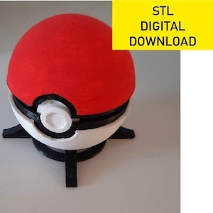 Pokeball Switch Cartridge Case 3D File  3D
