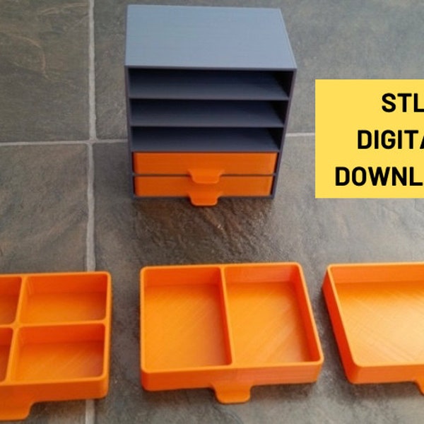 Parts Tray Drawers - 3d Print Stl File, Digital Download