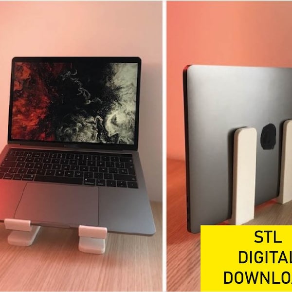 LAPTOP STAND 2 POSITIONS 3d Printing File Stl