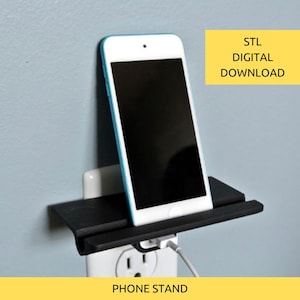 Wall Outlet Shelf - 3d Print Stl File, Digital Download