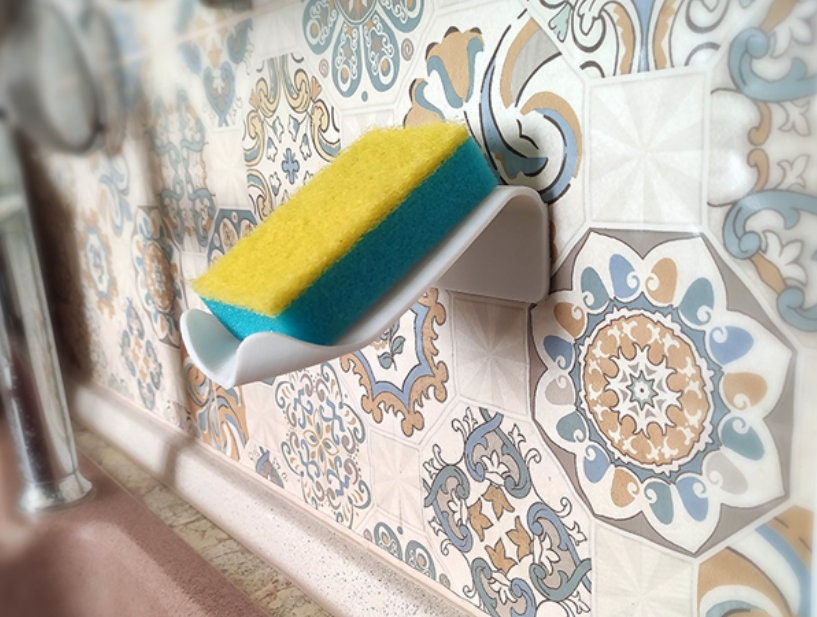 Sponge Holder and Soapdish - 3d Print Stl File, Digital Download - Etsy