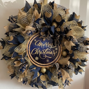 Merry Christmas Wreath