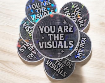 Cowboy Carter Sticker: You Are The Visuals - Water Resistant Decal