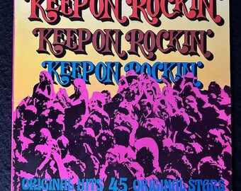Keep On Rockin' - 45 Original Hits, Original Stars 4 LP Set