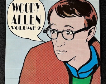 Various Vintage Woody Allen Vinyl Records