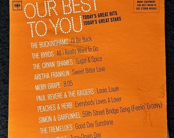 1967 Our Best To You: Today's Great Hits...Today's Great Stars LP