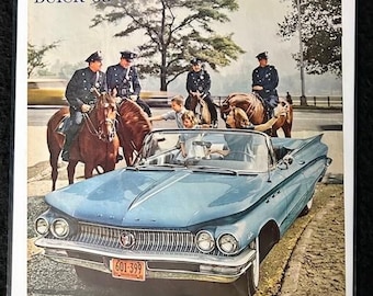 Assorted Original 1940's, 50's and 60's Magazine Vehicle Advertisements