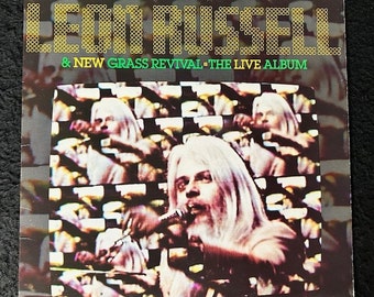 Assorted Leon Russell Vinyl Records