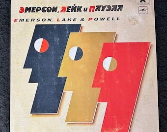 1987 Emerson, Lake & Powell USSR Original LP