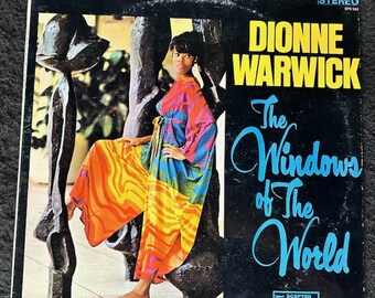 Assorted Vintage Dionne Warwicke Vinyl Records