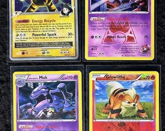 Assorted Collection of Pokemon Trading Cards