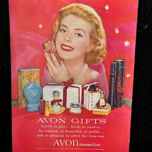 Vintage Avon Advertisements