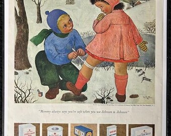 Assorted 1950's Bath Products Advertisements