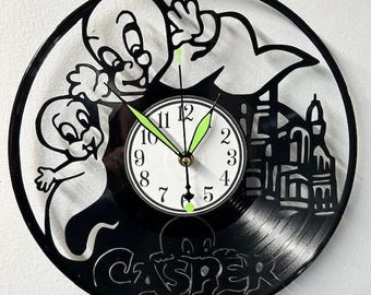 Assorted Vinyl Record Kids Clocks