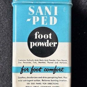 Polvere per i piedi Sani-Ped Vintage