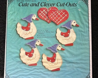 Prim and Proper Geese - Cute and Clever Cut-Outs