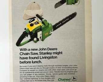 Assorted 6x9 and 8x10 John Deere Original Magazine Advertisements
