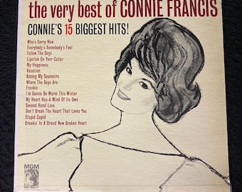 1963 The Very Best of Connie Francis Album
