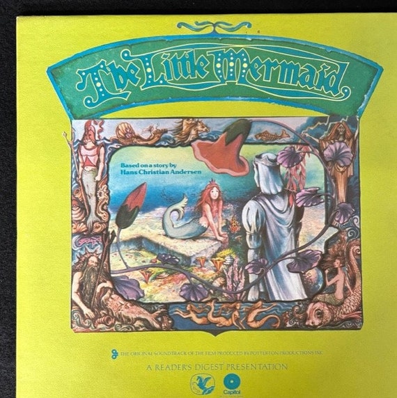 1974 Reader's Digest Presentation of the Little Mermaid - Etsy