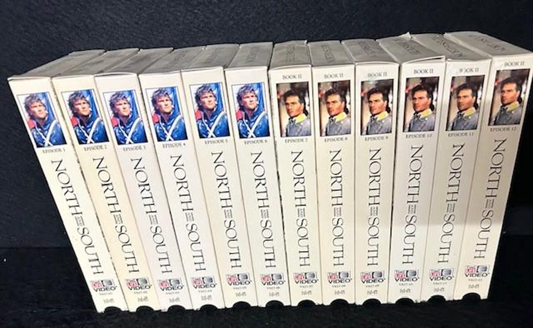 North and South VHS Set - Episodes 1 - 12 - Etsy