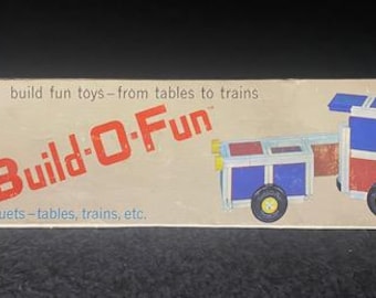 1965 Tupper Toys - Build-O-Fun (Not complete)
