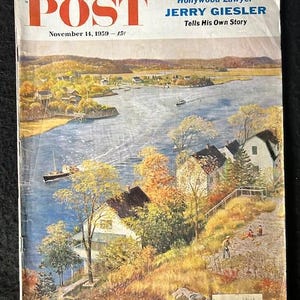 The Saturday Evening Post November 14, 1959 Magazine