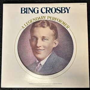 Assorted Vintage Bing Crosby Albums
