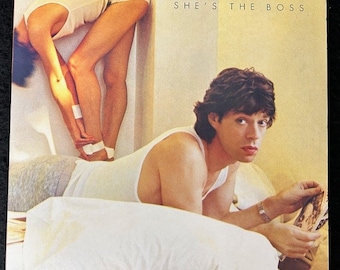 Mick Jagger - She's The Boss Vinyl Record or Cassette Tape