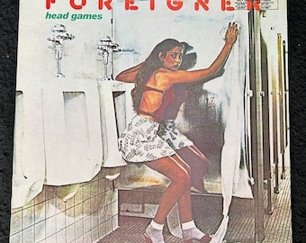 1979 Foreigner Head Games Vinyl Record