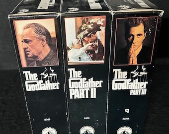 Assorted Godfather VHS Tapes
