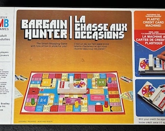 Vintage 1981 Bargain Hunter Board Game