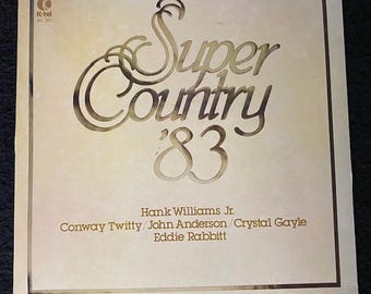 Assorted Country Compilation Vinyl Records