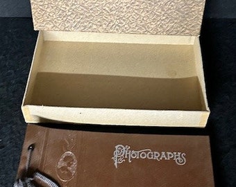 Vintage Photograph Album In Original Box