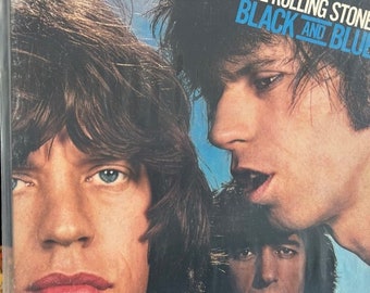 1976 Rolling Stones Black & Blue Vinyl Record