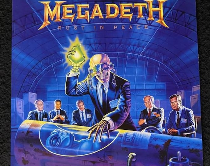 Featured listing image: Megadeth - Rust In Peace (1990) LP