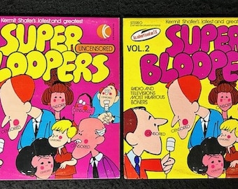 Set of Super Bloopers Vinyl Records