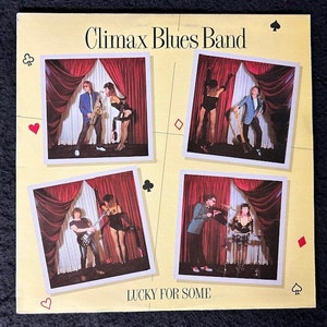 Varios discos de vinilo vintage de Climax Blues Band