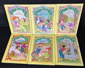 Assorted Vintage Cabbage Patch Kids Hardcover Books