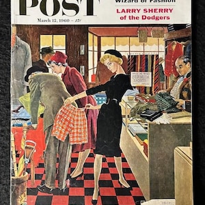 The Saturday Evening Post Magazine, March 12, 1960