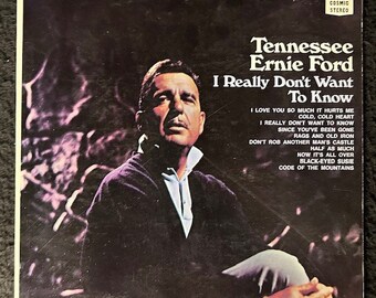 Tennessee Ernie Ford - i Really Don't Want To Know Vinyl Record